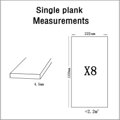 Lame PVC clipsable Capella décor bois miel 22,5 x 122 cm-GoodHome Hot