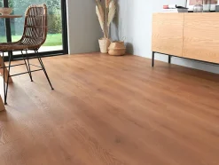 GoodHome Lame PVC clipsable Jazy bois blond 18 x 122 cm (vendue au carton)