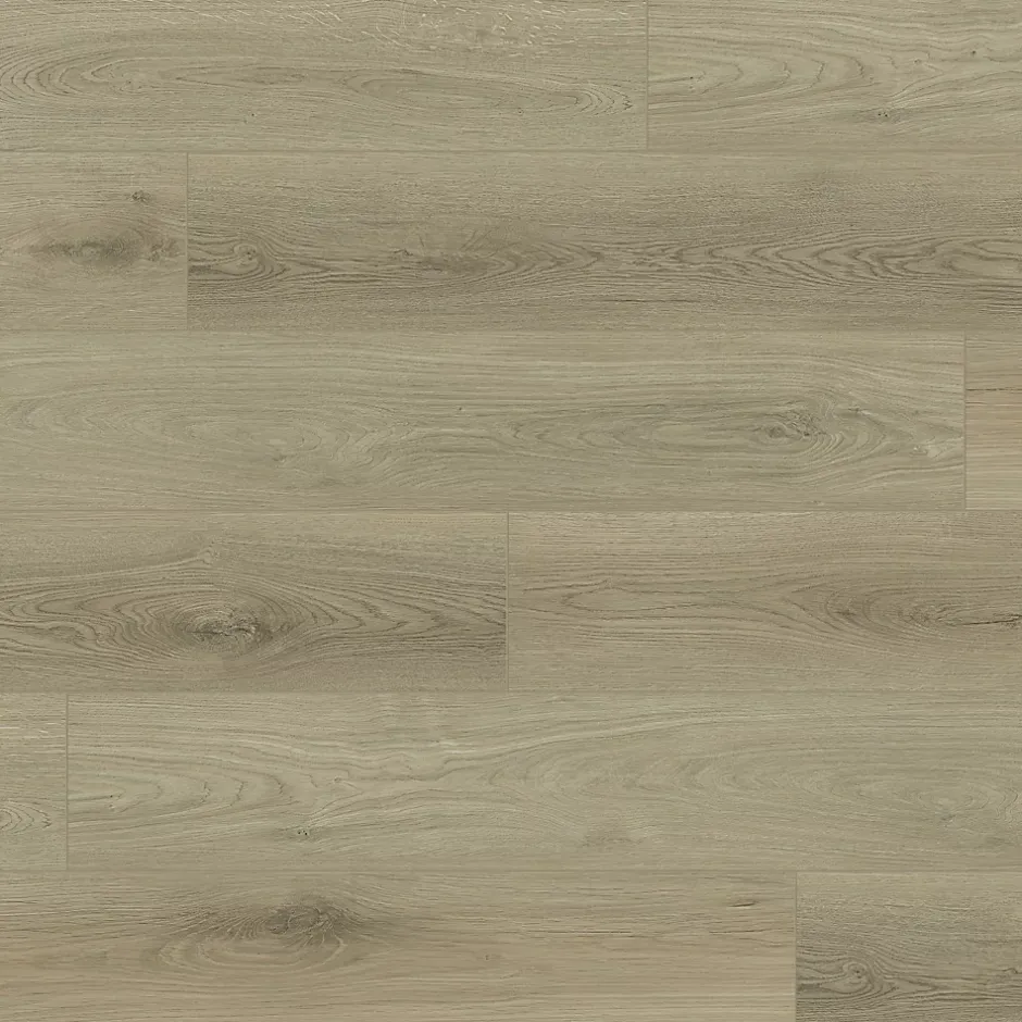 Lame PVC clipsable Mambo plus 18x122 cm décor bois gris brun avec sous-couche intégrée (vendue au carton)-GoodHome