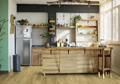 Lame PVC clipsable Senso Clic 3 bois miel 21,2 x 123,9 cm, (vendue au carton)-Gerflor