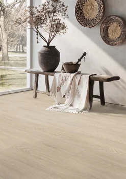 Lame PVC clipsable Senso clic Premium Rigide acoutisque bois clair Country 22,9 x 125 cm, (vendue au carton)-Gerflor Discount