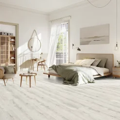 Gerflor Lame PVC clipsable Senso Clic 3 bois blanchi 21,2 x 123,9 cm, (vendue au carton)