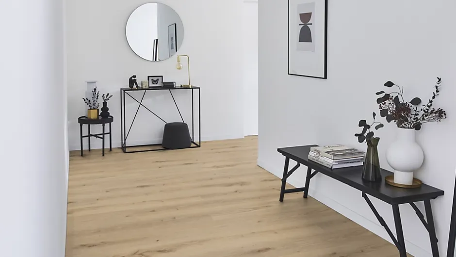 Lame PVC clipsable Ultimate décor chêne naturel 18 x 121 cm-Tarkett Discount