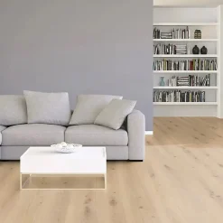 Tarkett Lames PVC clipsables iD Click Ultimate Delicate Oak ALMOND - Finition Bois 55 mm