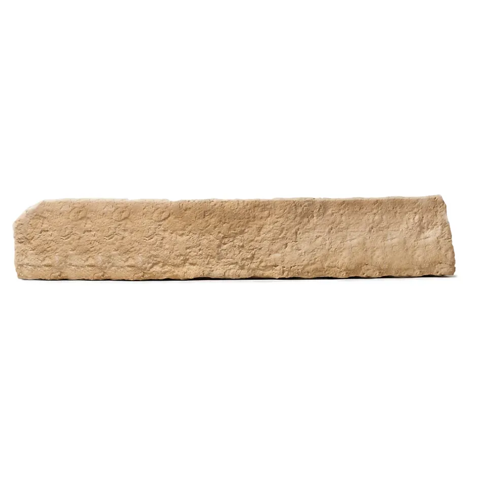 Ro'Ma Nature Linteau pierre de parement extérieur Province ton cannelle - 150 cm (à l'unité) -