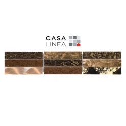 LISTEL CHARLESTON BROWN HORIZONTAL 1 PIÈCE 7,5 X 30 CM CASA LINEA-Casa Linéa Hot
