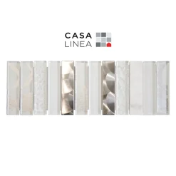 LISTEL CHARLESTON ICE VERTICAL 1 PIÈCE 10 X 30 CM CASA LINEA-Casa Linéa Discount