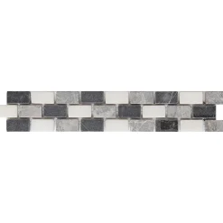 GoodHome Listel gris 5 x 27 cm Akero