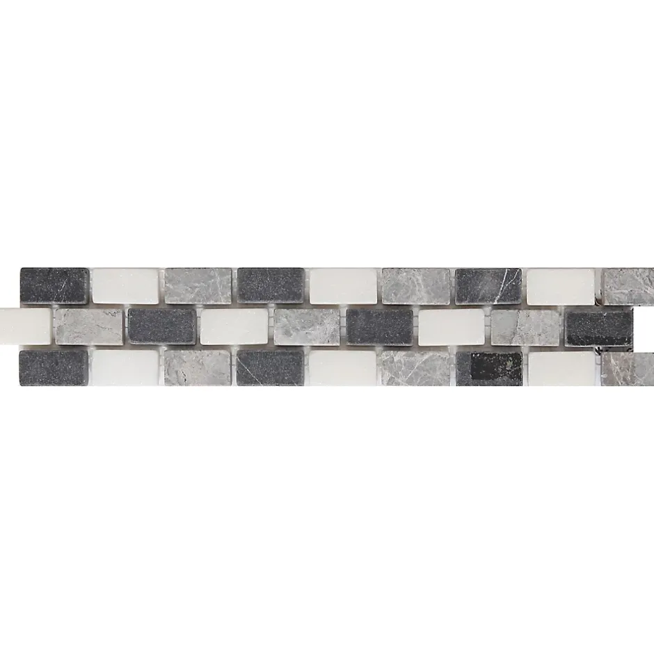 GoodHome Listel gris 5 x 27 cm Akero