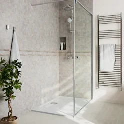 Listel mural en travertin forme cigare L.20 x l.2,5 cm x ép.6 mm, Travertino- Best