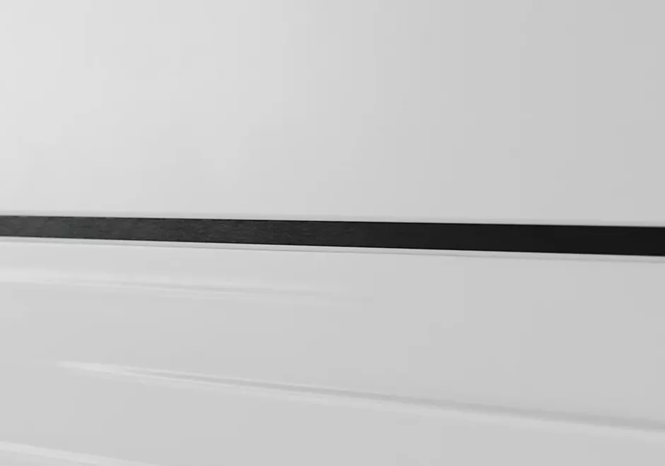 Listel noir 1x60cm Homma intérieur-GoodHome Discount