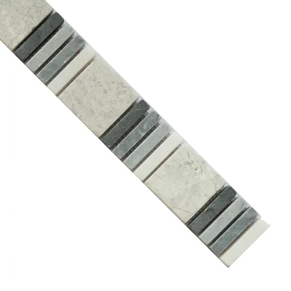 Listel pierre beige 5x30cm Thebes-GoodHome Best