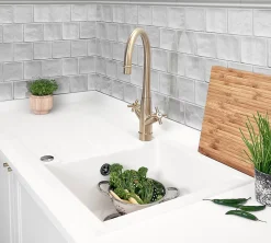 Listel Vernisse 5x30 cm argent-GoodHome Discount