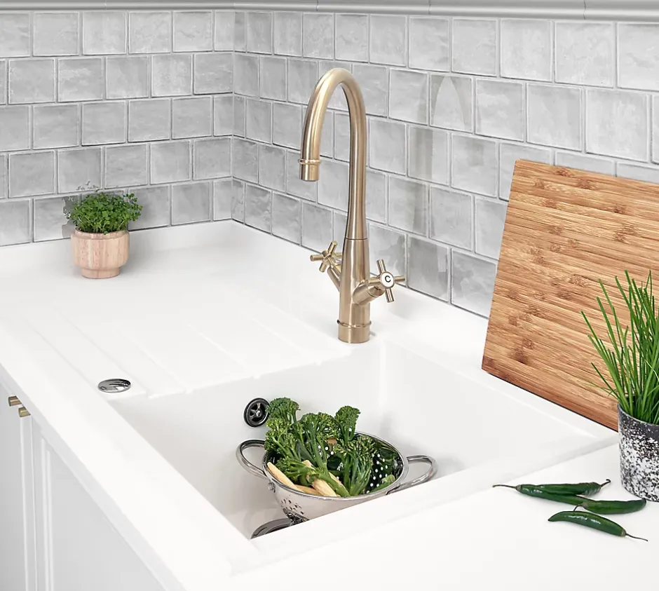 Listel Vernisse 5x30 cm argent-GoodHome Discount