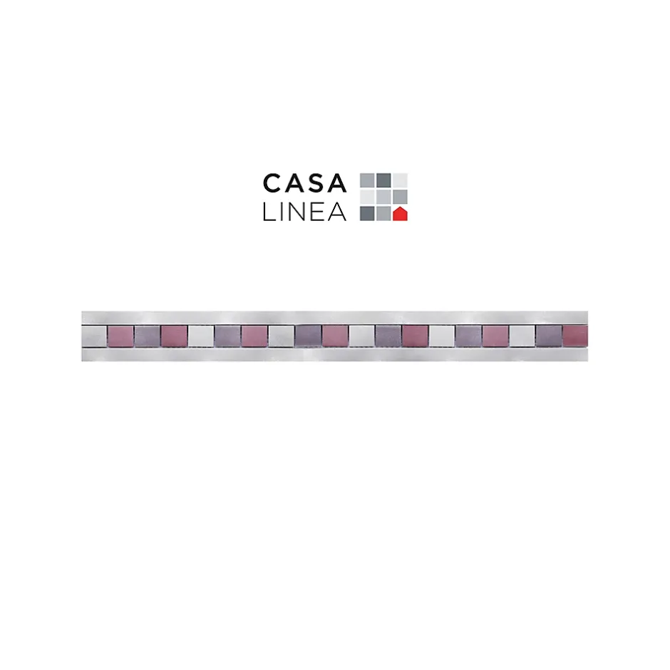 Casa Linéa LISTEL VIOLET 1 PIÈCE 6 x 60 CM CASA LINEA