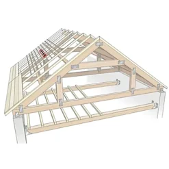 Liteau traité 27 x 27 mm L.3 m classe 2- Outlet