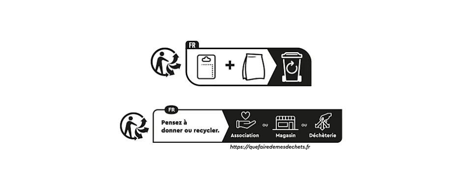 GoodHome Lot 2 boutons de porte ovale porcelaine et zinc blanc l.4.2cm x h.6.5cm