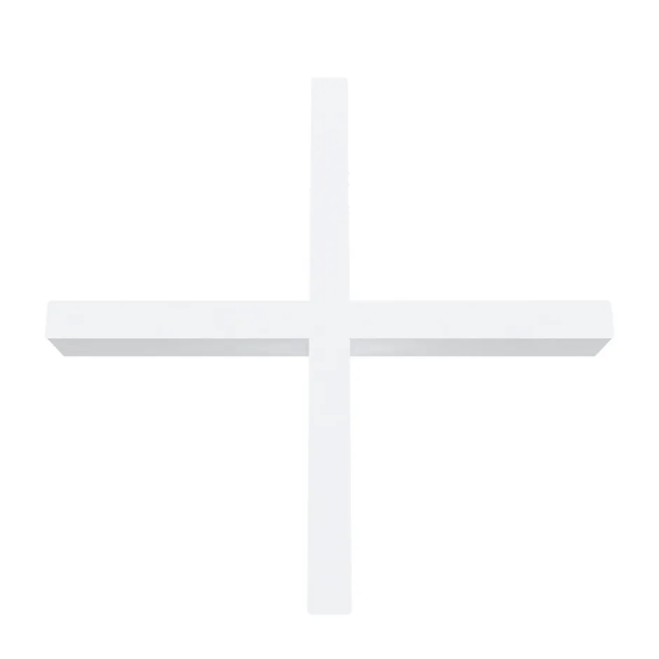 Lot 250 croisillons en X écart 2 mm-Diall New