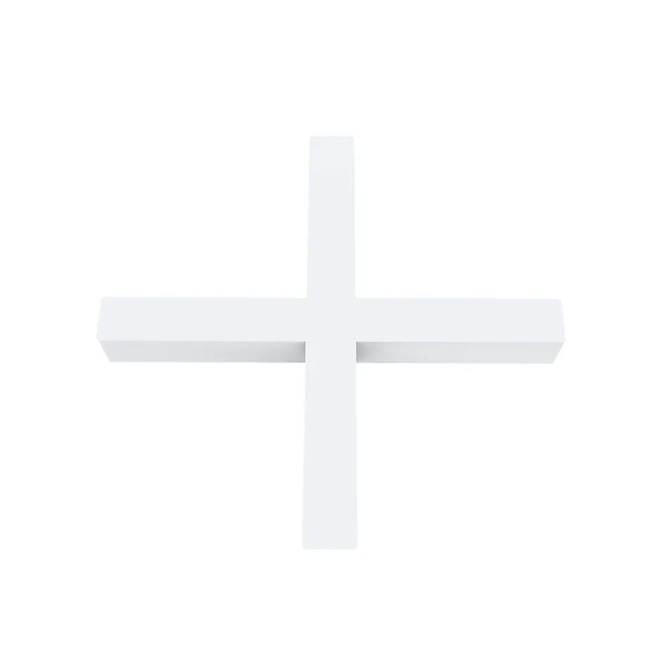 Diall Lot 250 croisillons en X écart 3 mm