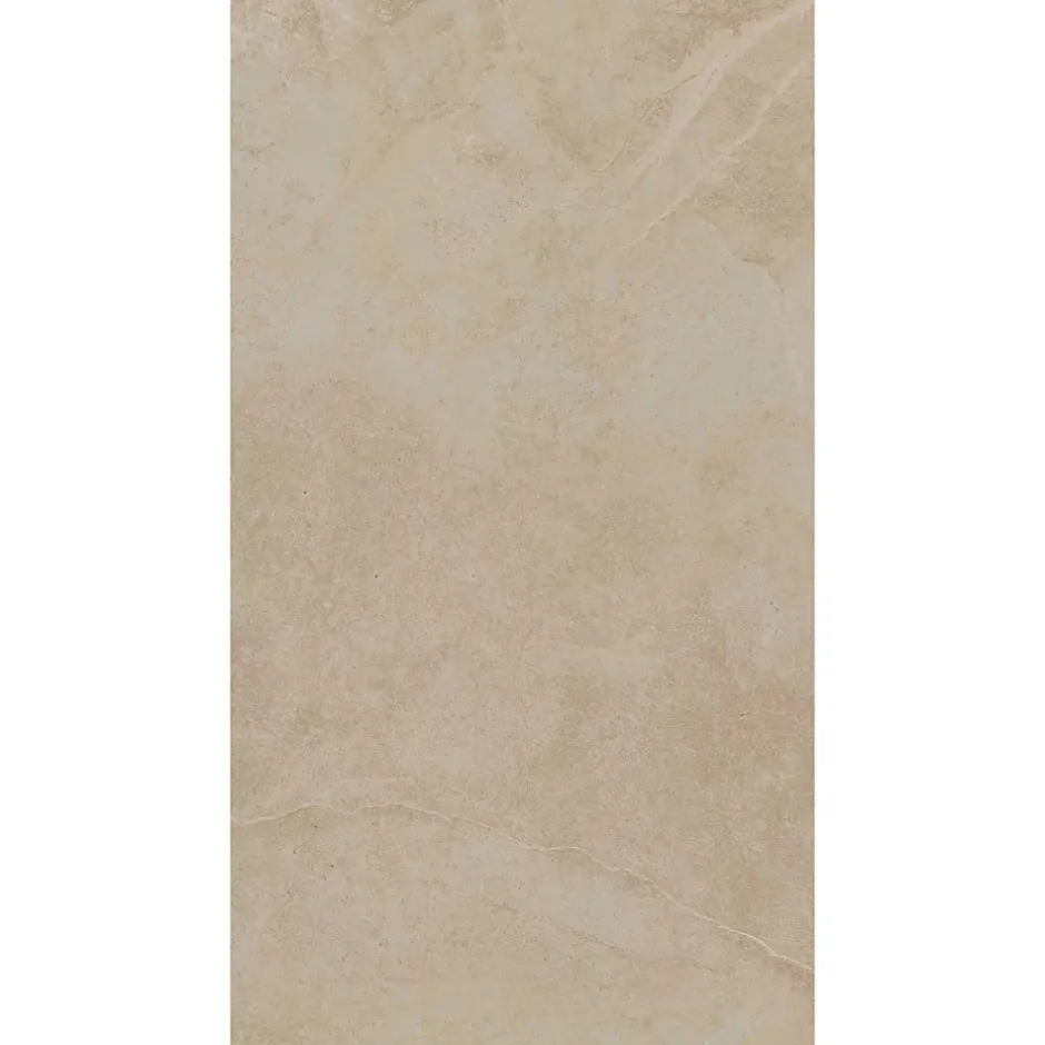 Lot 2 Dalles 45x90 Pizarra Beige Crème R11 --Allocarrelage Outlet