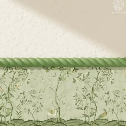 Lot 6 Moulures Décoratives Torsade Brut - 3.3x120 cm - Bois de hêtre massif - Style Parisien - A peindre-Decoparisienne Outlet