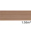 Lot 4 Panneaux Muraux Acoustiques en Bois - 240x60cm - Cerisier Naturel - A Lattes - Panneau Tasseau de Bois Naturel-Quiet Wall Clearance