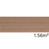 Quiet Wall Lot 2 Panneaux Muraux Acoustiques en Bois - 240x60cm- 3.12 m² - Cerisier Naturel - A Lattes - Panneau Tasseau de Bois