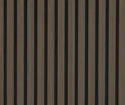 Lot 4 pièces - Panneau Acoustique - Noyer Foncé - Feutrine Noir - 240x60x1.1cm-Mpdiscount Sale