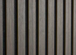 Lot 4 pièces - Panneau Acoustique - Noyer Foncé - Feutrine Noir - 240x60x1.1cm-Mpdiscount Sale