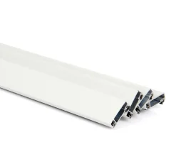 Lot 4 Profils Moustiquaire Cadre recoupable - Longueur 100cm - Alu Blanc-Avosdim Hot