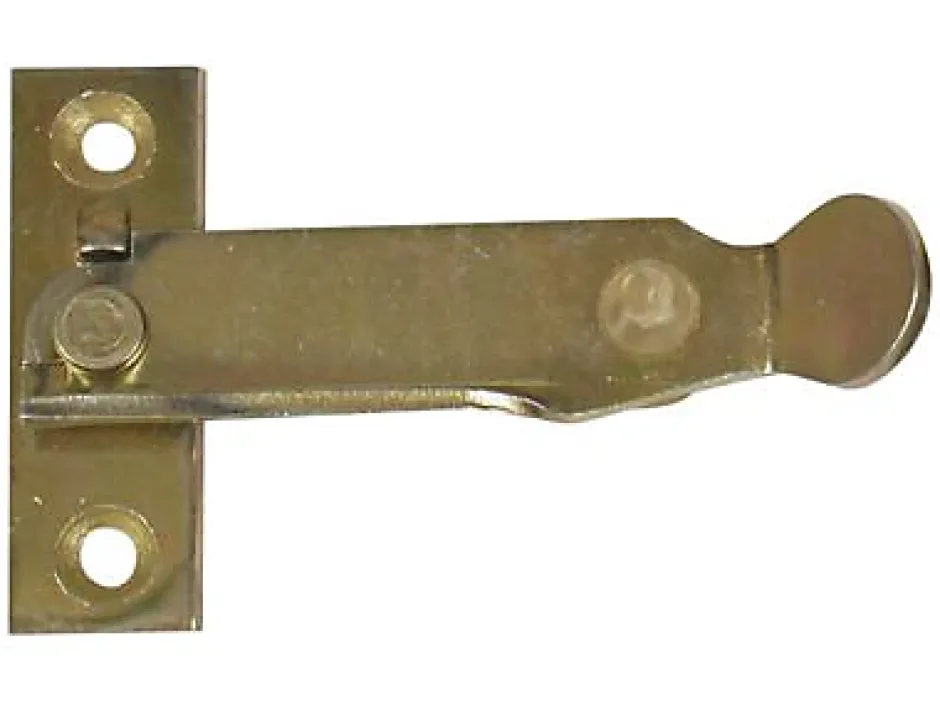 Lot complet d'arrêts de persienne St Brieuc gauche + droite - acier zingué jaune-Afbat Hot