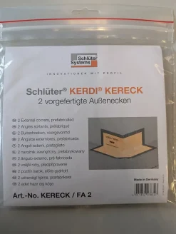 Schlüter Lot de 2 angles sortants 90 préformés étanches KERDI-KERECK FA -