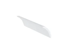 Lot de 3 corniches plafond en polystyrène L290 x l1.4 x H5 cm blanc - RENODA-Vente-unique