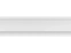 Lot de 3 corniches plafond en polystyrène L290 x l1.4 x H5 cm blanc - RENODA-Vente-unique