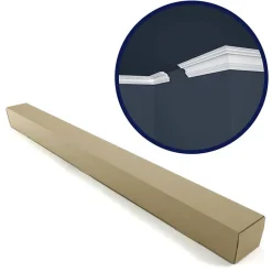 Decoon Lot de 20 (40ml) Corniches de Plafond décoratives - Versailles - 200x5x5 cm