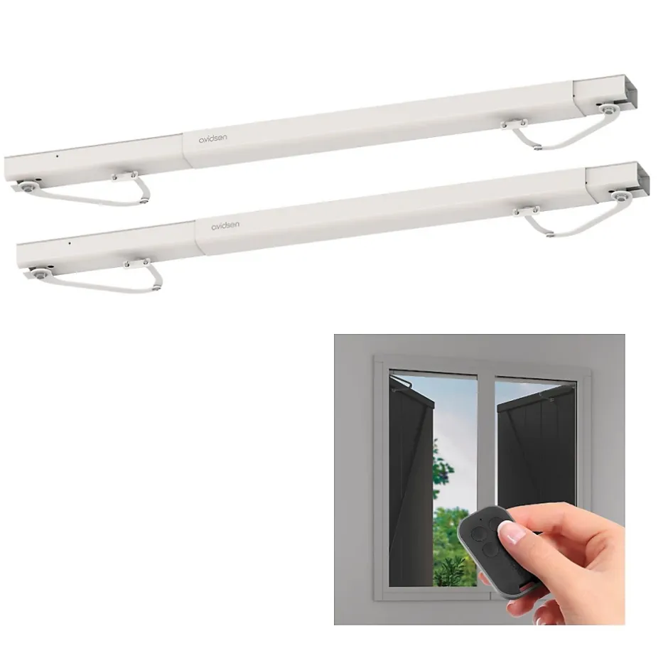 Avidsen Lot de 2 motorisations pour volet battant Open W