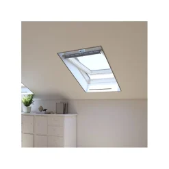 Volet-Moustiquaire Lot de 2 Moustiquaires fenêtre de toit 150x150 cm gris