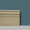 Eternal Parquet Lot de 3 mètres linéaires de plinthe auto-adhésive flexible DUCALE IVOIRE 155x12mm (sans colle, clous ni découpes)