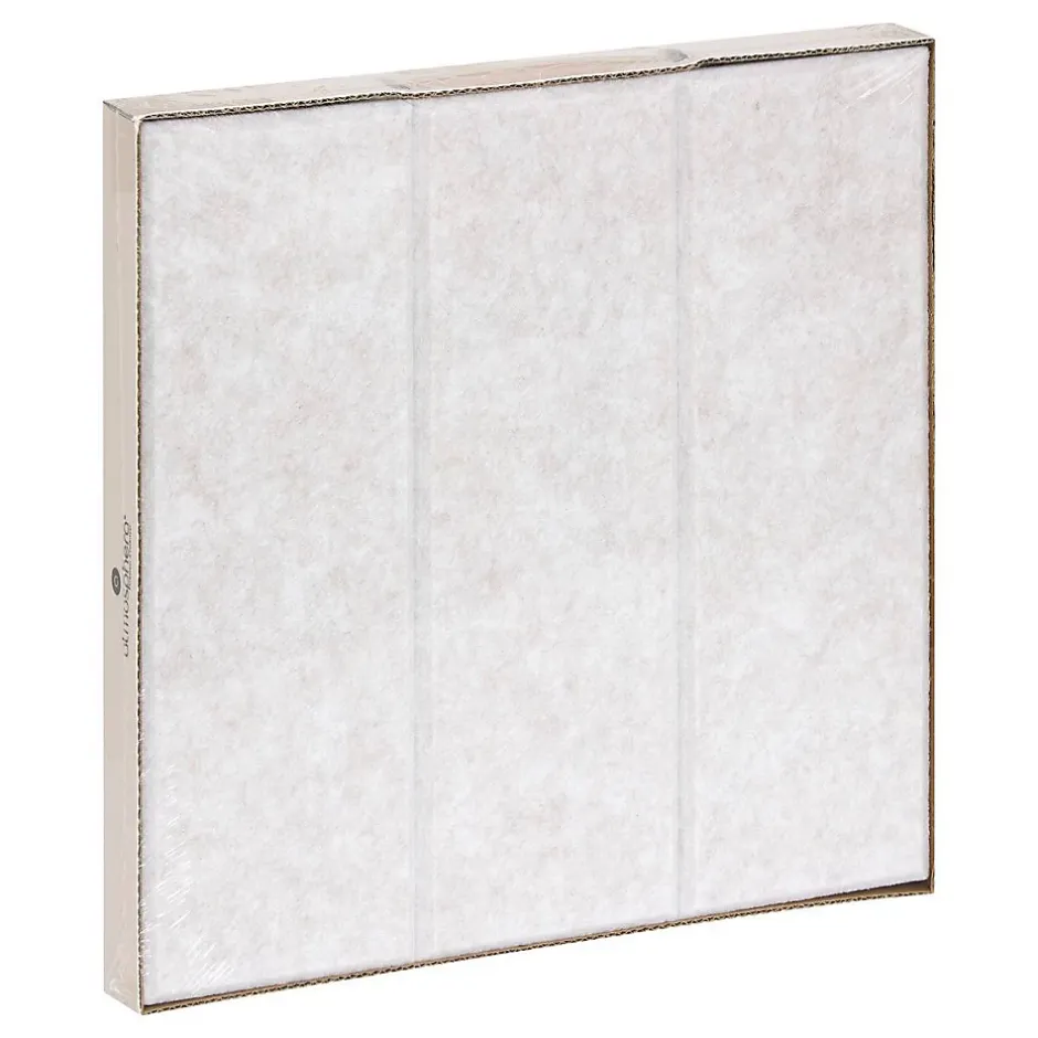 Lot de 4 panneaux décoratifs Feutrine gris 30x30cm - Atmosphera-Atmosphera Créateur D'Intérieur Clearance