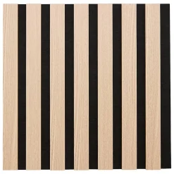 Lot de 3 panneaux décoratifs Colva beige fond noir 30x30cm - Atmosphera-Atmosphera Créateur D'Intérieur New