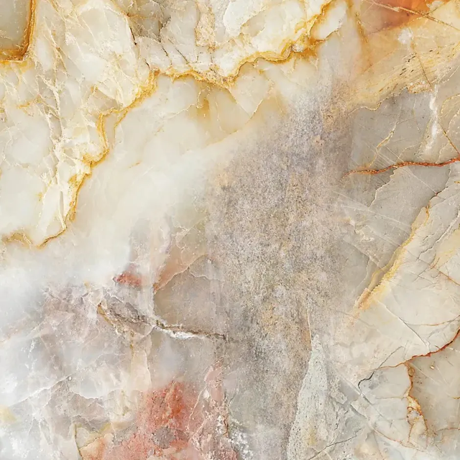 99Deco Lot de 2 panneaux de douche en PVC (90x220 & 120x220 cm) + profilés blanc - Gémolodie - Beige et gris