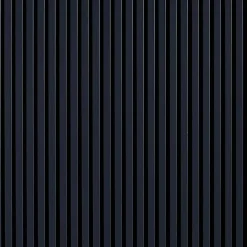 Lot de 4 Panneaux tasseaux bois 250 x 30 x 1,9 cm - bleu nuit/feutrine noir - 3m²-Decoon New