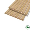 Forestea Lot de 2 panneaux tasseaux MDF chêne clair sur fond blanc 2500 x 300 x 20 mm 1,435 M2