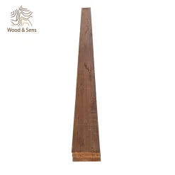 Wood&Sens Lot de 3 Planches Rabotées Sapin Traité marron, L.240 x l.14,5 cm x Ep.18 mm