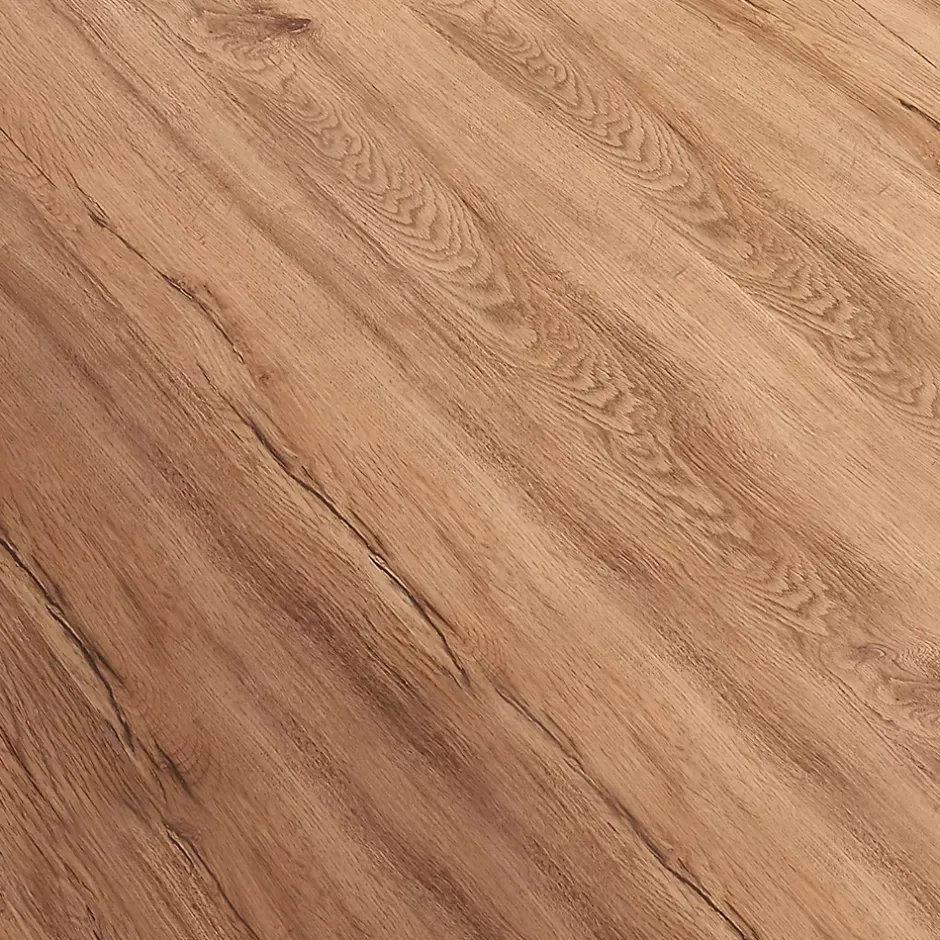 Neu.Holz Lot de 10 planches vinyle SPC Okapirg 2,196 m² 5 mm 122 x 18 cm effet chêne nordique