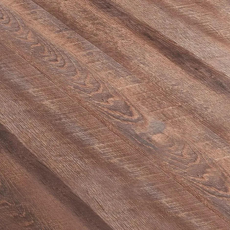 Lot de 120 planches vinyle SPC Okapirg 26,352 m² 5 mm 122 x 18 cm effet chêne rustique-Neu.Holz Sale