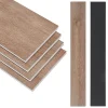 Neu.Holz Lot de 80 planches vinyle SPC Okapirg 17,568 m² 5 mm 122 x 18 cm effet chêne naturel