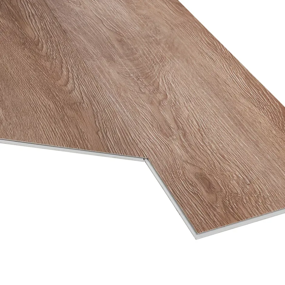 Neu.Holz Lot de 80 planches vinyle SPC Okapirg 17,568 m² 5 mm 122 x 18 cm effet chêne naturel
