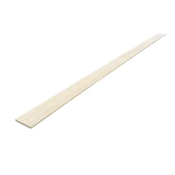 Wood&Sens Lot de 10 Plinthes Plaquées Chêne MDF Arrêtes vives, L.2,23 m x l.9,8 cm x Ep.9 mm