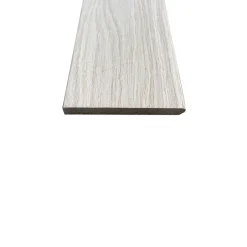 Wood&Sens Lot de 10 Plinthes Plaquées Chêne MDF Arrêtes vives, L.2,23 m x l.9,8 cm x Ep.9 mm